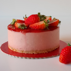 🍰 Torta de Morango com coco 😋